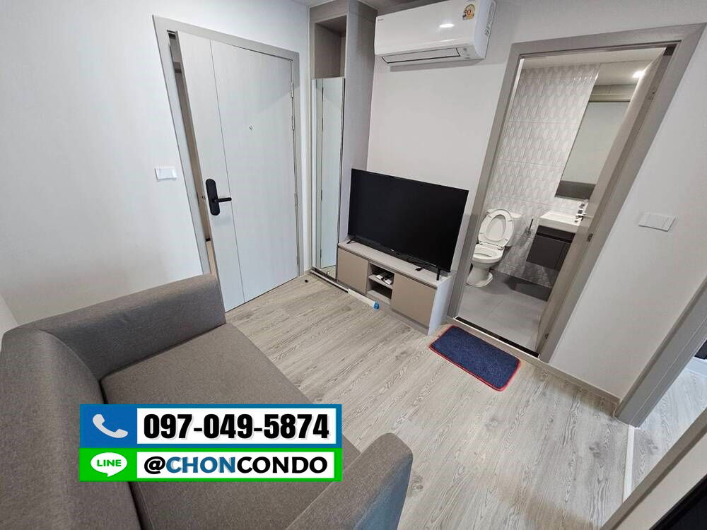 รูป Kave Coco บางแสน ชั้น5  ---------ห้องใหม่+วิวเห็นสระ--------Tel 097-049-5874 (Line: @choncondo มี@ด้วย) - รูปที่ 23/32