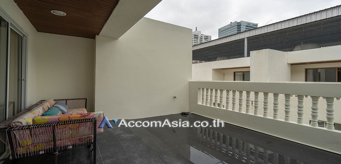 รูป 🔼🔽 AccomA 📩  Spacious house with light wood interiors and natural lighting in Sathorn (AA20501) - รูปที่ 7/19