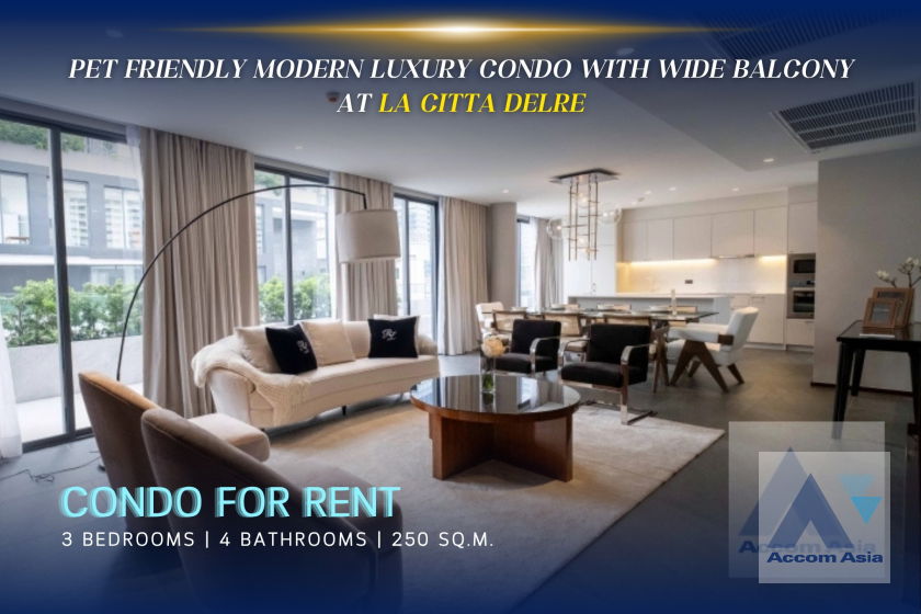 รูป 🔼🔽 AccomA 📩 Modern luxury condo with wide balcony in Thonglor (AA21564) - รูปที่ 1/20