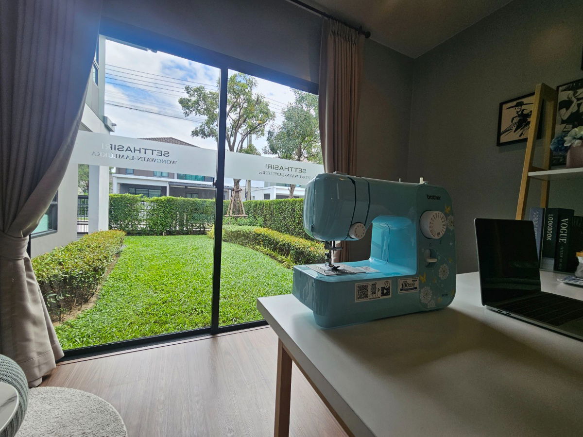 รูป บ้านพร้อมเฟอร์นิเจอร์  4 ห้องนอน 🏡 บ้านโล่งโปร่งสบาย ทั้งทำงานและใช้ชีวิต 📍 สะดวก BTSสถานีคูคต  ติดถนนลำลูกกา [ เศรษฐสิริ วงแหวน-ลำลูกกา ]  - รูปที่ 14/16