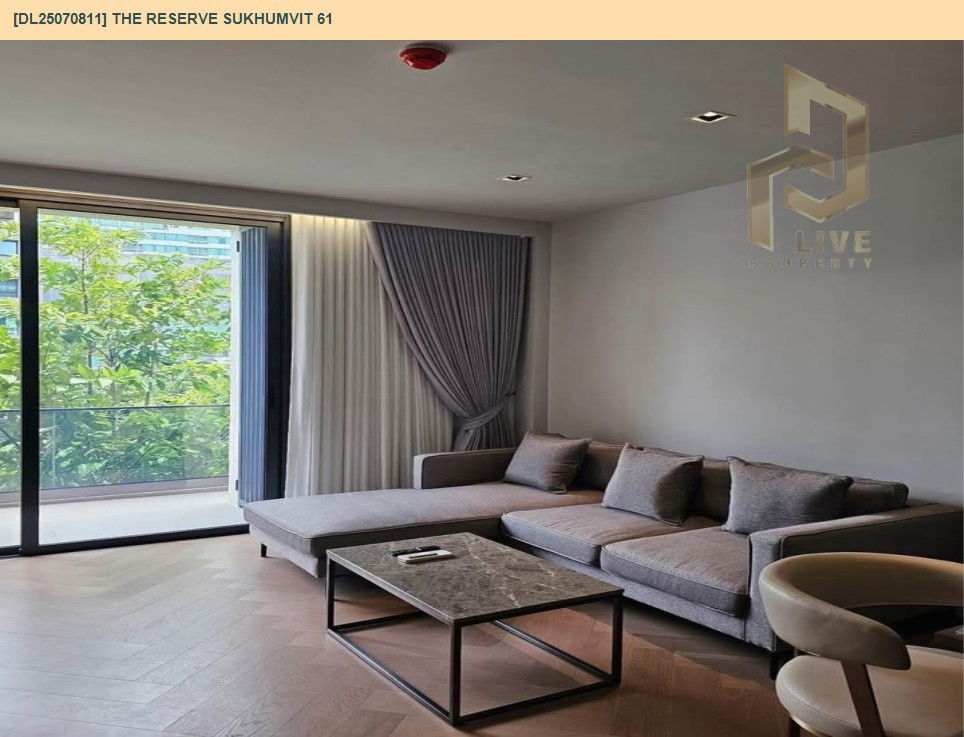 picture MDL25070811 Condo for rent, The Reserve Sukhumvit 61 near BTS Ekkamai, ready to move in, call urgently 0656133286 LineID @655ebbvc - 3/13