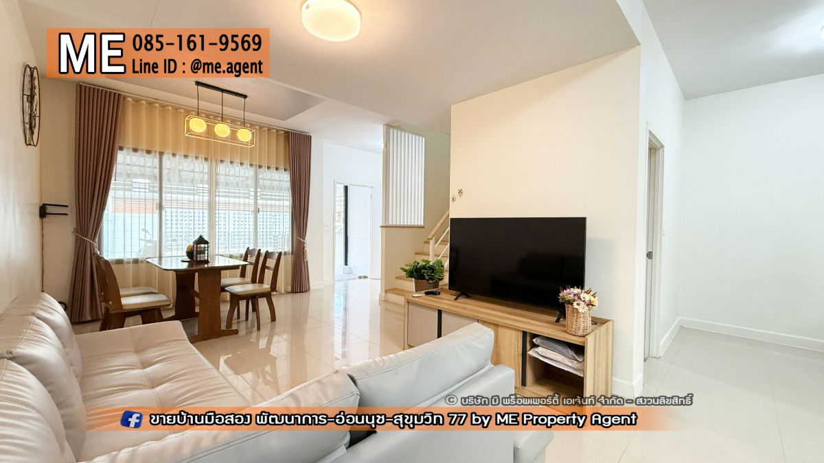 picture For Rent New house The Connect Pattanakarn44  Onnut, 20 mins to Thonglor Tel 064-954-9619 (RTF28-21) - 6/24