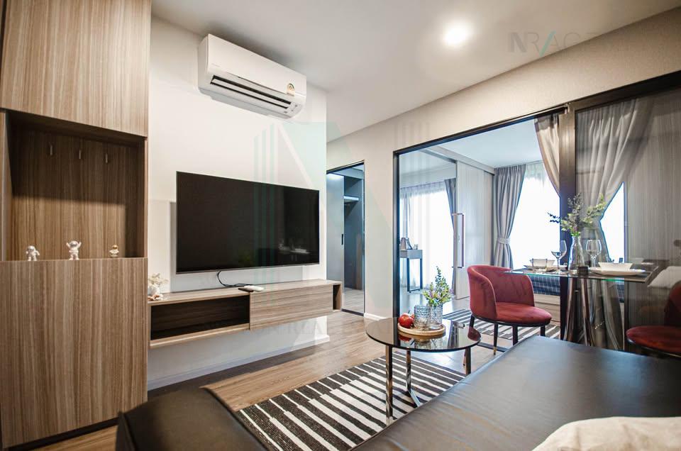 picture 🎉 For Rent Condo THE ORIGIN RAMINTRA 83 STATION Building D, Floor 4,1 bed room, Room size 34 sqm - 2/8