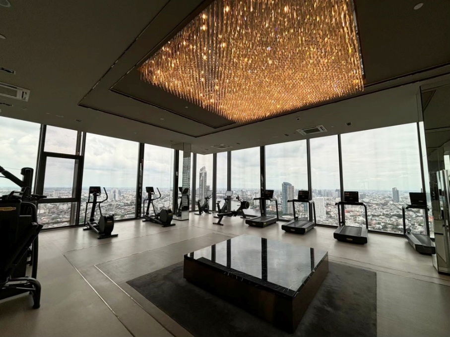 picture ✨Line ID @556ryccg 🌅2 Bedroom 1 Maidroom 97 sqm Floor 33 RHYTHM Charoenkrung Pavillion Fully furnished near BTS Saphan Taksin - 17/17
