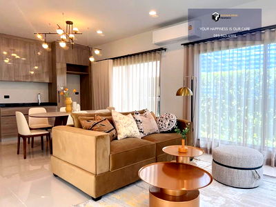 เช่าบ้านเดี่ยว เขตบางกะปิ : Burasiri Krungthep Kreetha | บ้านเดี่ยวหลังมุม ตกแต่งครบ พร้อมเข้าอยู่ | #2025072511085