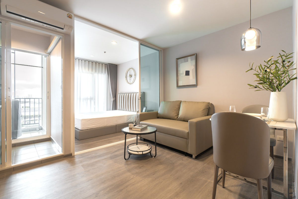 รูป  WS1712 🏢 ให้เช่าคอนโด Regent Home บางนา  ใกล้ BTS บางนา เพียง 350 ม เพียง 12,000 บาท/เดือน - รูปที่ 2/9