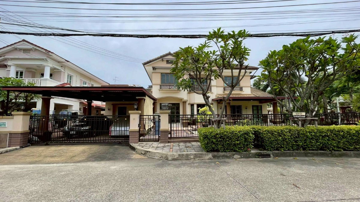 รูป ขายบ้านเดี่ยว มัณฑนา วัชรพล–รามอินทรา 1 ที่ดินใหญ่ 134 ตร.วา 3 ห้องนอน | 3 ห้องน้ำ ใกล้สวน 18.9ลบ. - รูปที่ 3/20