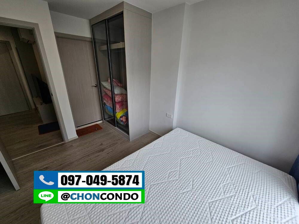 รูป Kave Coco บางแสน ชั้น5  ---------ห้องใหม่+วิวเห็นสระ--------Tel 097-049-5874 (Line: @choncondo มี@ด้วย) - รูปที่ 10/32