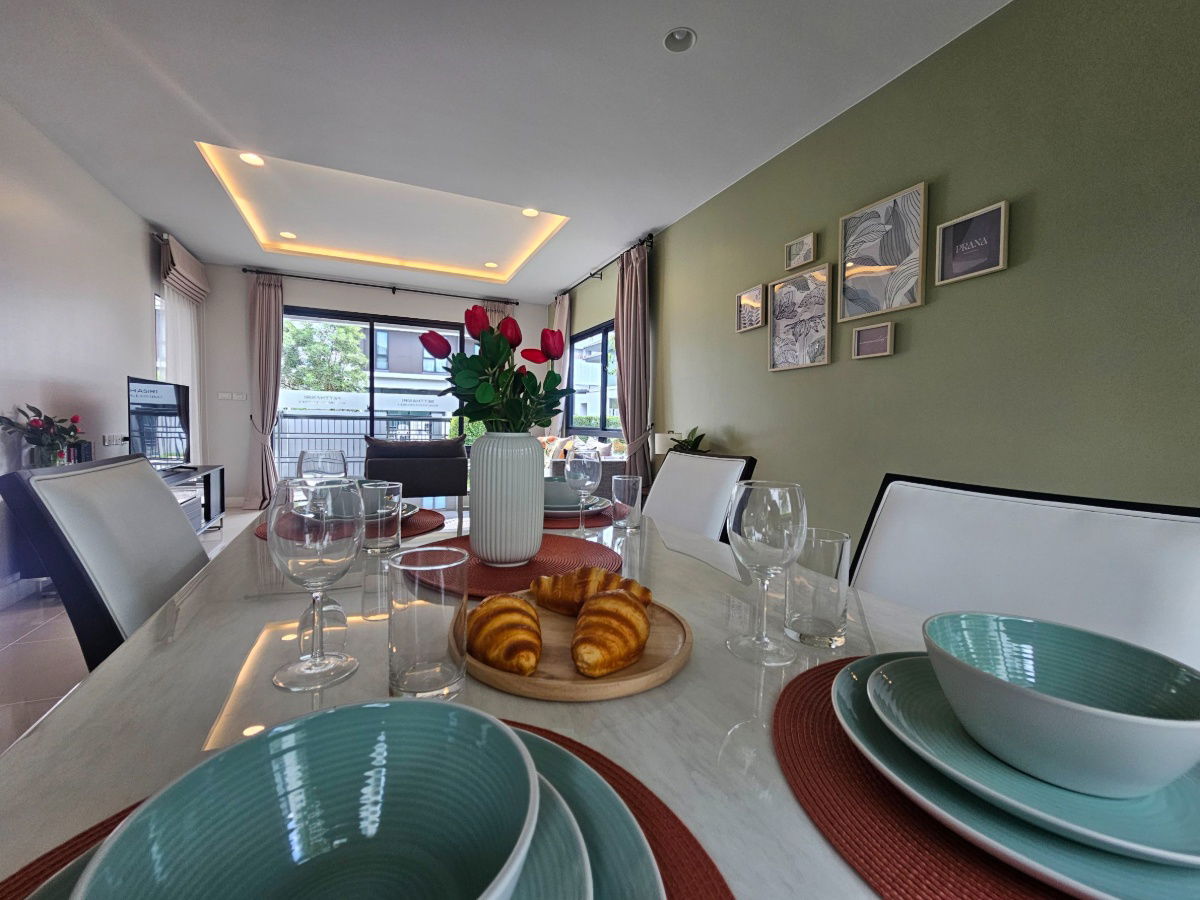 รูป งดงาม {เหมาะทั้ง ลงทุน หรืออยู่เอง} ขายบ้านพร้อมเฟอร์นิเจอร์  4 ห้องนอน   🏡📍 สะดวก BTSสถานีคูคต  ติดถนนลำลูกกา [ เศรษฐสิริ วงแหวน-ลำลูกกา ] - รูปที่ 7/24