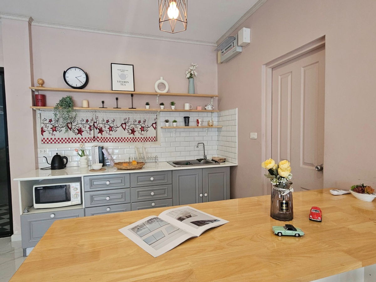 รูป WS1719 🏡 ให้เช่าทาวน์โฮม 2 ชั้น หมู่บ้านเวอร์รีเดี้ยน พร้อม – วัดลาดปลาดุก เพียง 16,000 บาท/เดือน - รูปที่ 1/12
