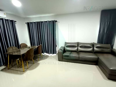 Houses for sale Anya Thani Industrial Estate (Gemopolis) : 🔺 For Sell Twin house SENSE BANGNA-SUVARNABHUMI 2-story 4 bedroom 3 bathroom