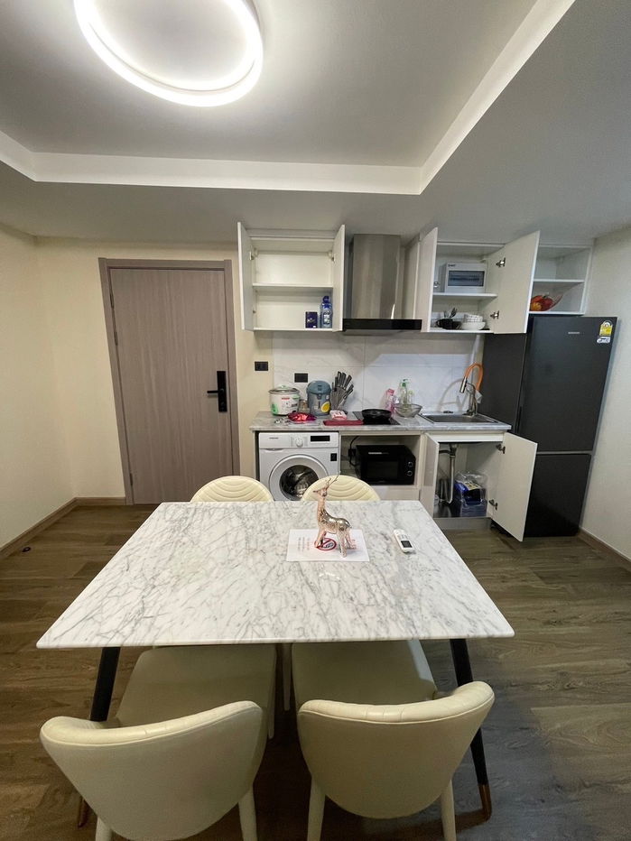 picture The One Chiang Mai condo Close to Central Festival Chiangmai ✅Building E, 2rd floor, 60.53 Sq.m ✅2 Bedrooms, 2 Bathrooms, ✅1 Living Room, cooking zone - 7/26