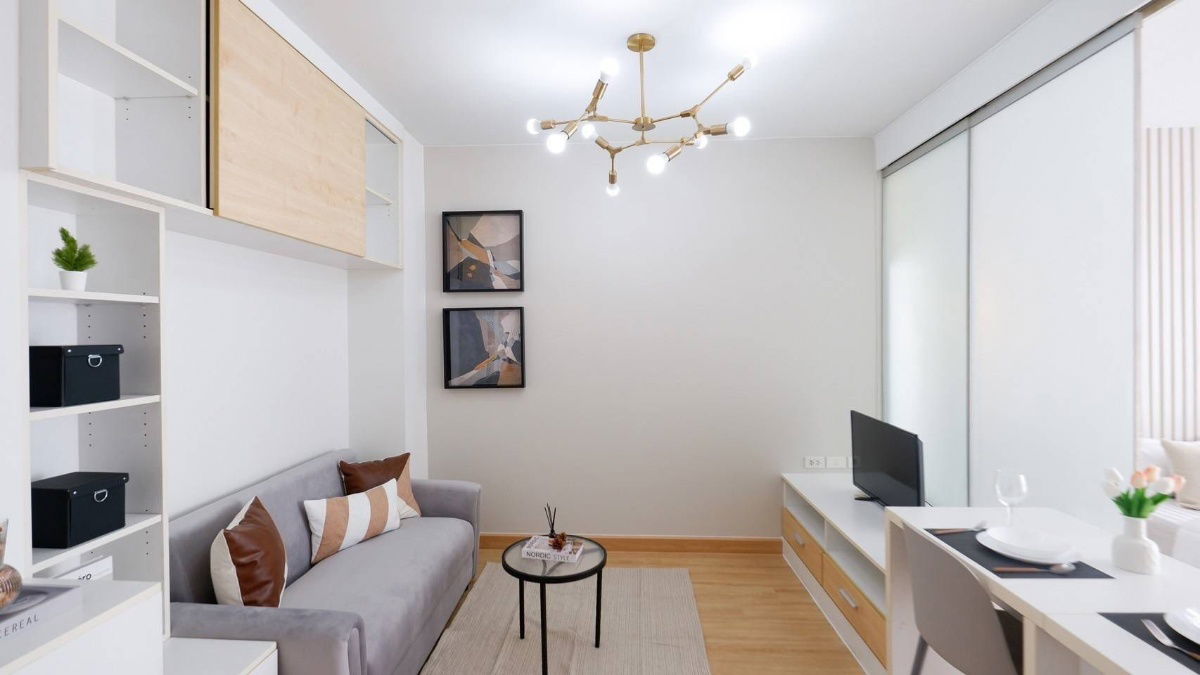picture 🟢For Sale🟢 The Iris Rama 9 - Srinakarin, beautiful room, fully furnished📱ADD LINE @nathong97 (reply ⚡ 24 Hr) P672 - 2/17