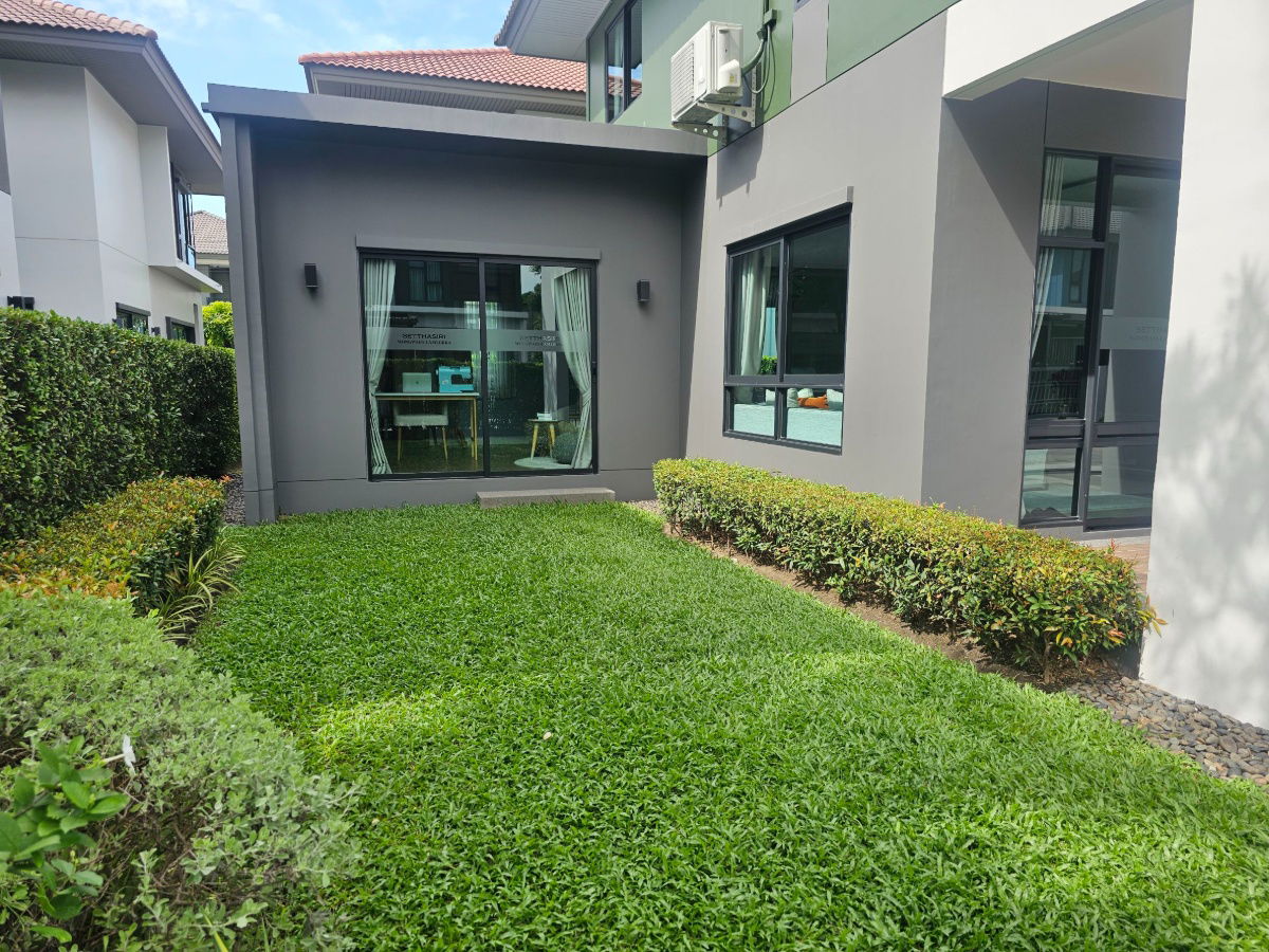 รูป บ้านพร้อมเฟอร์นิเจอร์  4 ห้องนอน 🏡 บ้านโล่งโปร่งสบาย ทั้งทำงานและใช้ชีวิต 📍 สะดวก BTSสถานีคูคต  ติดถนนลำลูกกา [ เศรษฐสิริ วงแหวน-ลำลูกกา ]  - รูปที่ 4/16