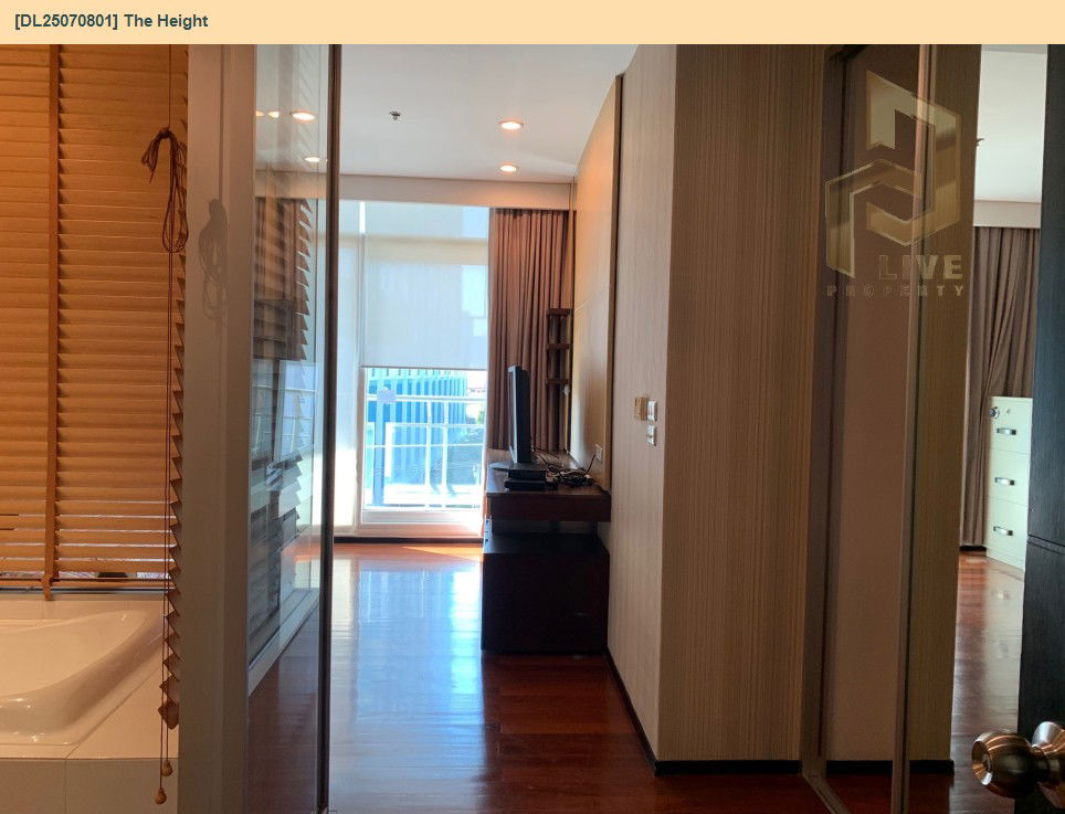 รูป MDL25070801 ให้เช่าคอนโด เดอะ ไฮท์ (The Height) ใกล้ BTS ทองหล่อ พร้อมเข้าอยู่ โทรด่วน 0638692663 LineID @534wlwof - รูปที่ 11/12