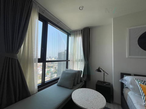🎉 For Rent Condo XT HUAIKWANG Building A, Floor 29,Studio, Room size 30.00 sqm