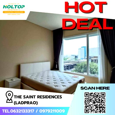 คอนโดให้เช่า : #Z1623 ให้เช่าคอนโด The Saint Residences (Ladprao)