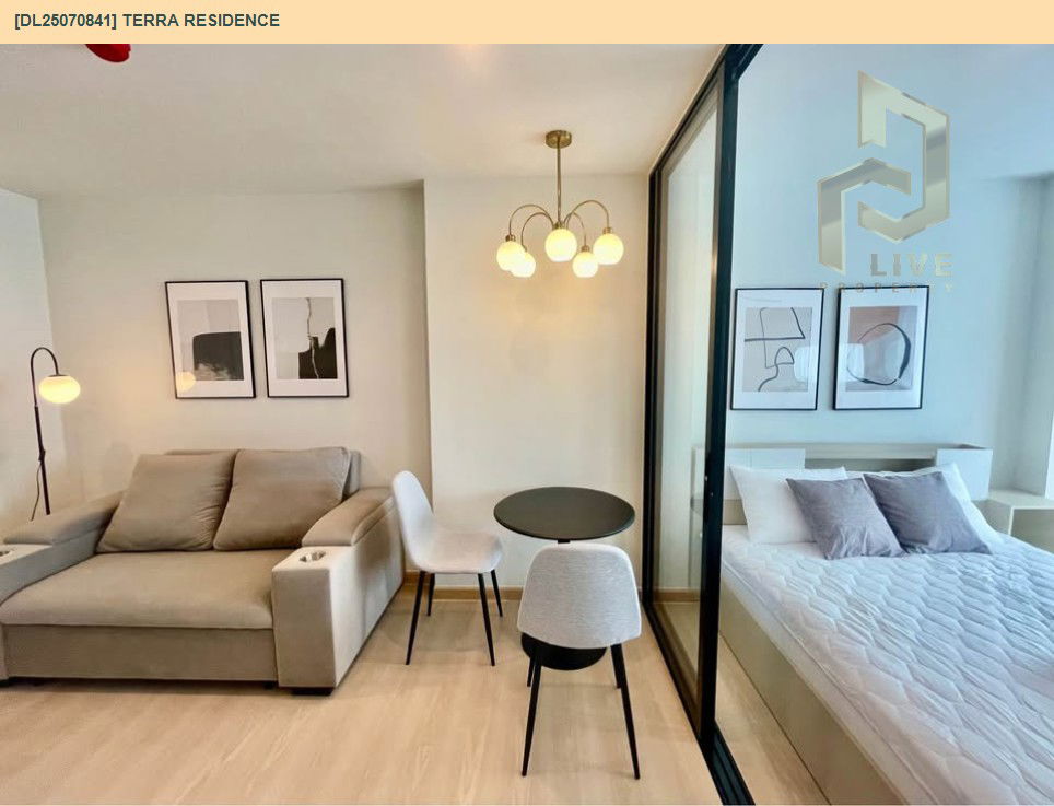 รูป DL25070841 ให้เช่าคอนโด เทอร์ร่า เรสซิเดนซ์ (TERRA RESIDENCE) ใกล้ - พร้อมเข้าอยู่ โทรด่วน 0638692663 LineID @655ebbvc - รูปที่ 4/9