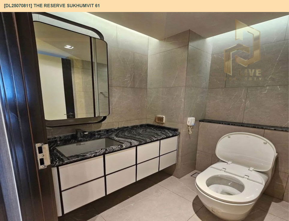 picture MDL25070811 Condo for rent, The Reserve Sukhumvit 61 near BTS Ekkamai, ready to move in, call urgently 0656133286 LineID @655ebbvc - 10/13