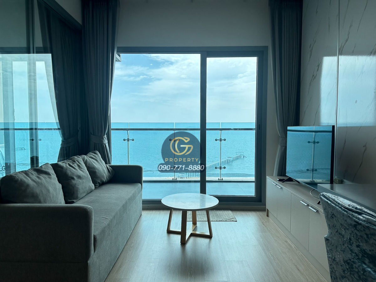 รูป ให้เช่าคอนโดหรูติดทะเลTheSymphony บนชายหาดส่วนตัว 23,000 บาท/เดือน - รูปที่ 7/19