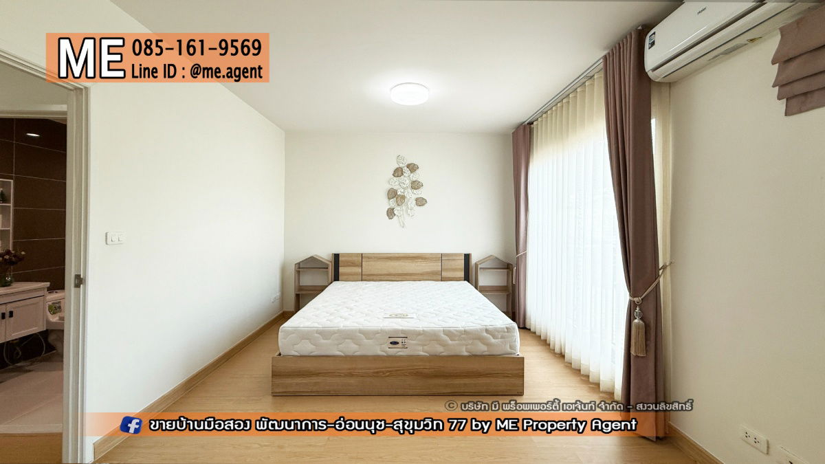 picture For Rent New house The Connect Pattanakarn44  Onnut, 20 mins to Thonglor Tel 064-954-9619 (RTF28-21) - 7/24