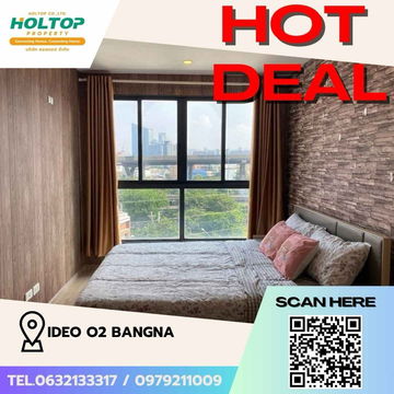 #Z1595 Condo for rent: Ideo O2 BangNa