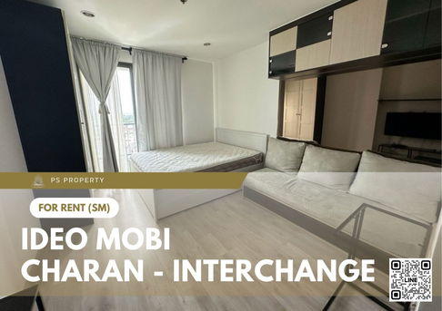 For rent ✨ IDEO Mobi Charan - Interchange ✨ Fully furnished and equipped with electrical appliances, near MRT Bang Khun Non
