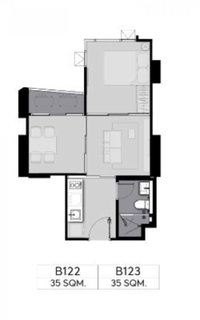31st-Floor 1-BR At Life Ladprao Valley Near BTS Ha Yaek Lat Phrao (ID 596129)