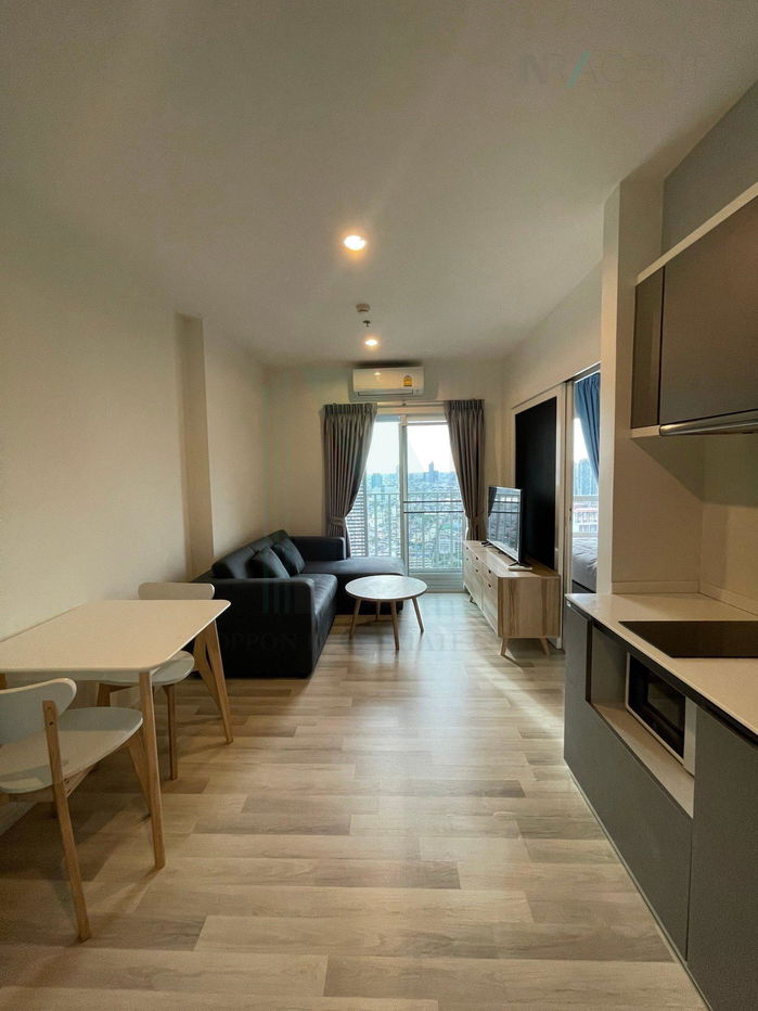 picture For rent condo THE KEY SATHORN-CHAROENRAT Building 1, Floor 34,1 bed room, Room size 33 sqm - 1/8