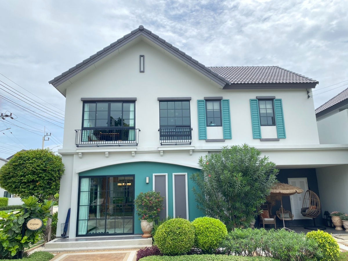 รูป ขายบ้านแฝดหลังมุม อณาสิริ ศรีนรินทร์ – แพรกษา บ้านแต่งครบ พร้อมเข้าอยู่!  - รูปที่ 1/16