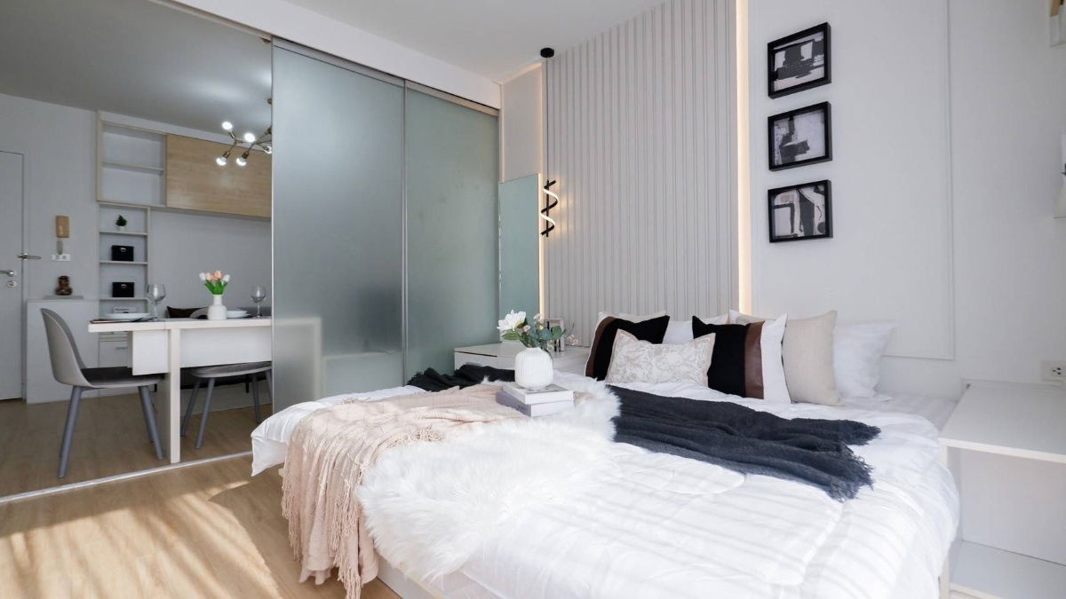 picture 🟢For Sale🟢 The Iris Rama 9 - Srinakarin, beautiful room, fully furnished📱ADD LINE @nathong97 (reply ⚡ 24 Hr) P672 - 6/17