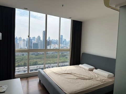 For Rent A SPACE I.D. ASOKE-RATCHADA Fully Furnished (Near MRT Rama9)