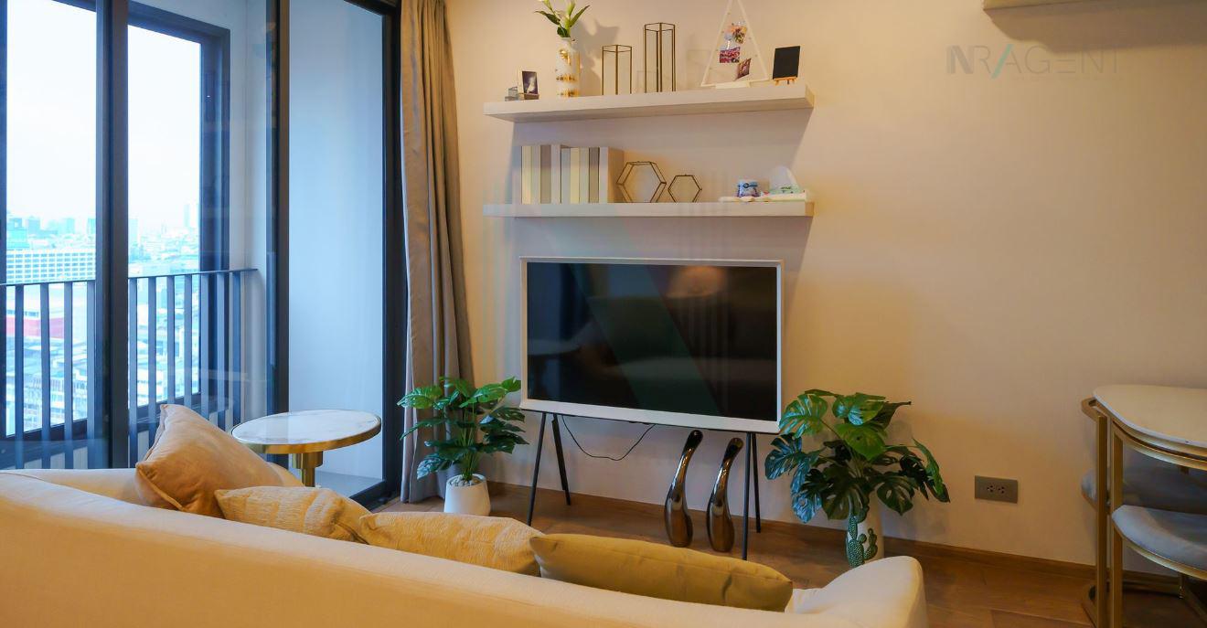 รูป 🚩 ขายคอนโด คิว ชิดลม-เพชรบุรี อาคาร 1 ชั้น 18 1 ห้องนอน ขนาด 45 ตรม ใกล้ ท่าเรือชิดลม - รูปที่ 3/8