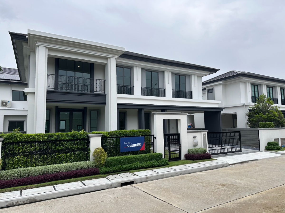 รูป บ้านหรู สวนกลางเลิศ ที่ดินใหญ่ ใกล้สวน แลละ คลับเฮ้าส์ หลังสุดท้ายปิดซอย เศรษฐสิริ ราชพฤกษ์-นครอินทร์ - รูปที่ 6/21