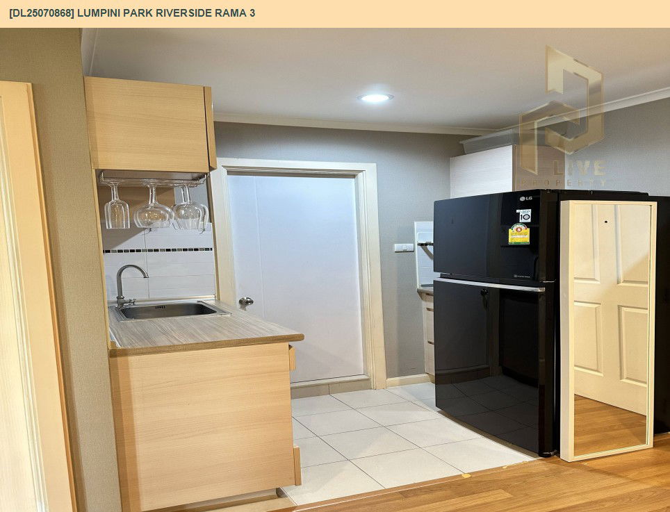 picture DL25070868 Condo for rent, Lumpini Park Riverside Rama 3 near -, ready to move in, call urgently 0656133286 LineID @534wlwof - 8/11