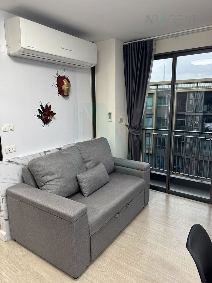 รูป 🚩 ให้เช่าคอนโด เมโทร ลักซ์ โรสโกลด์ พหลโยธิน-สุทธิสาร อาคาร A ชั้น 8 2 ห้องนอน ขนาด 53 ตรม ใกล้ ตลาดมิ่งขวัญ - รูปที่ 4/8