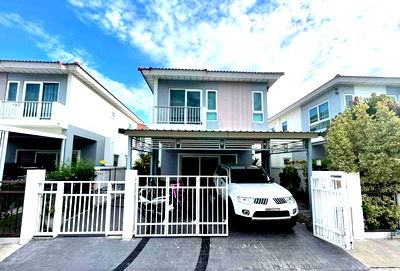 ขายบ้านเดี่ยว : 🚩 ขายบ้านแฝด โครงการ ศุภาลัย การ์เด้นวิลล์ ประชาอุทิศ-สุขสวัสดิ์ 2 ชั้น 3 ห้องนอน 2 ห้องน้ำ