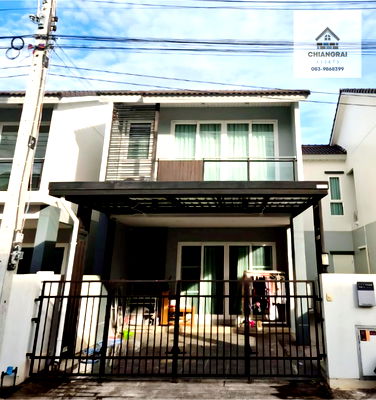 บ้านเดี่ยวให้เช่า : ให้เช่าบ้านเดี่ยว โครงการศุภาลัยเบลล่า แม่กรณ์-เชียงราย 3ห้องนอน