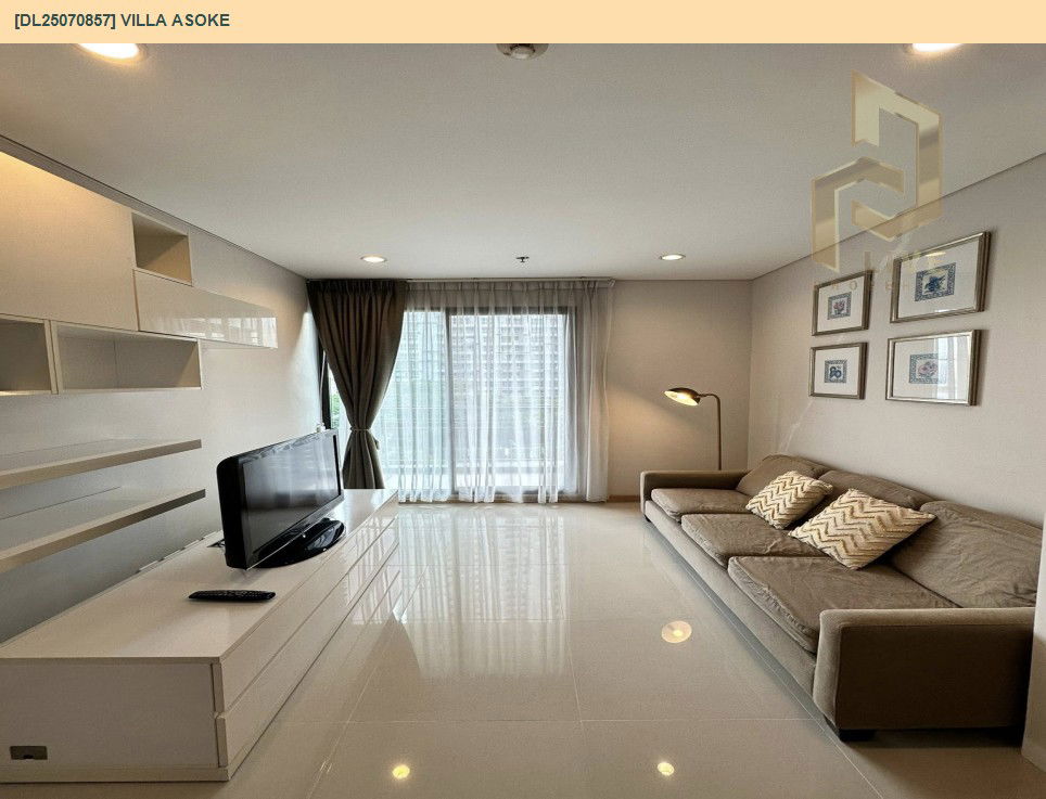 picture DL25070857 Condo for rent, Villa Asoke near MRT เพชรบุรี, ready to move in, call urgently 0656133286 LineID @655ebbvc - 3/11