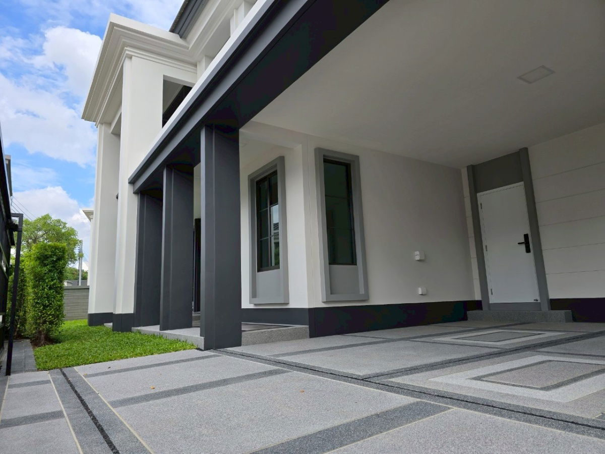 รูป บ้านเดี่ยว ฟังก์ชั่นครบ พร้อม Solar cell บนที่ดินใหญ่  - รูปที่ 2/38