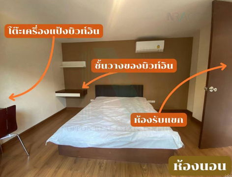 🚩 For Rent Condo J.W. CITY Building A, Floor 2,1 bed room, Room size 42 sqm