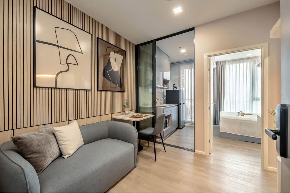 picture Condo for rent Modiz Rhyme Ramkhamhaeng near MRT Ramkhamhaeng 15,000 baht Property code: RS1056 - 8/10