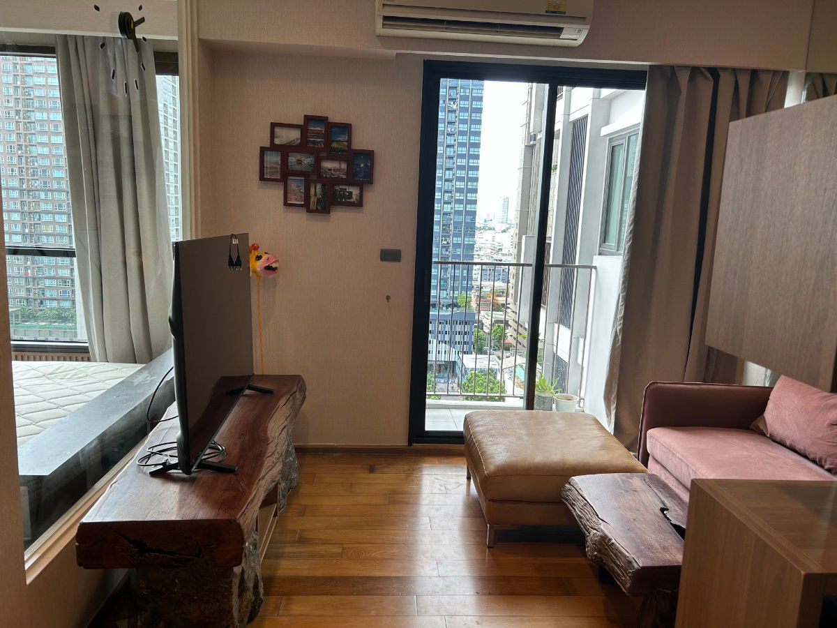 รูป (ว่าง1กันยายน68)ให้เช่าFuse Sathorn Taksin - 1นอน 35ตรม. ชั้น13(M) - Line:@hac55 - รูปที่ 8/12