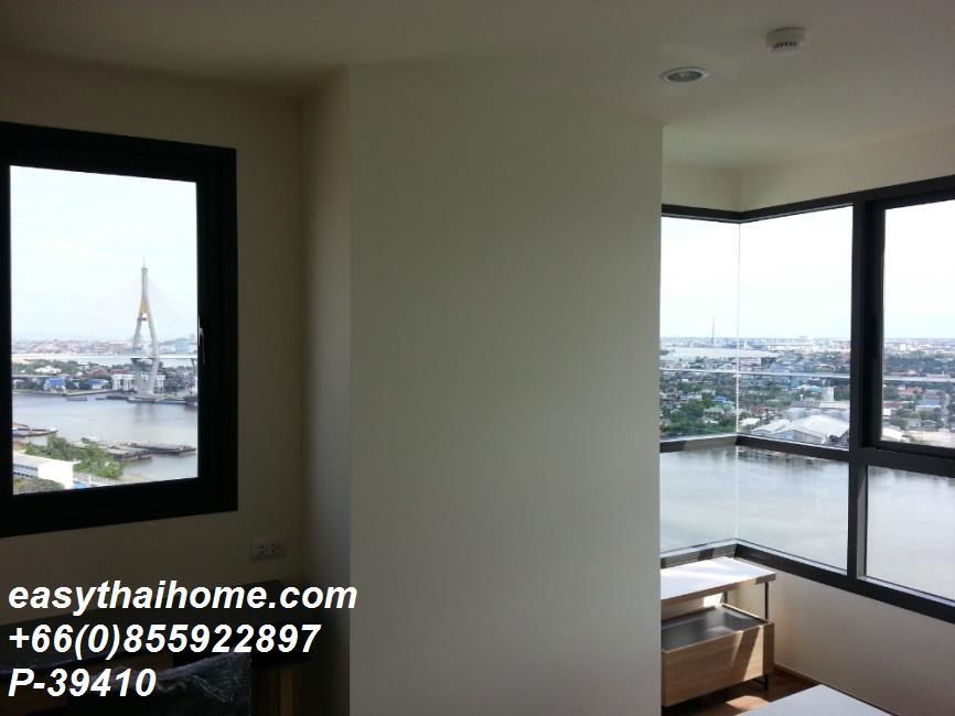 รูป P-39410 ให้เช่า คอนโด ยู ดีไลท์ เรสซิเด้นซ์ ริเวอร์ฟร้อนท์ พระราม 3 Yan Nawa, Bangkok พร้อมอยู่ ราคาถูก Line Id @easythaihome 085-592-2897 - รูปที่ 4/7