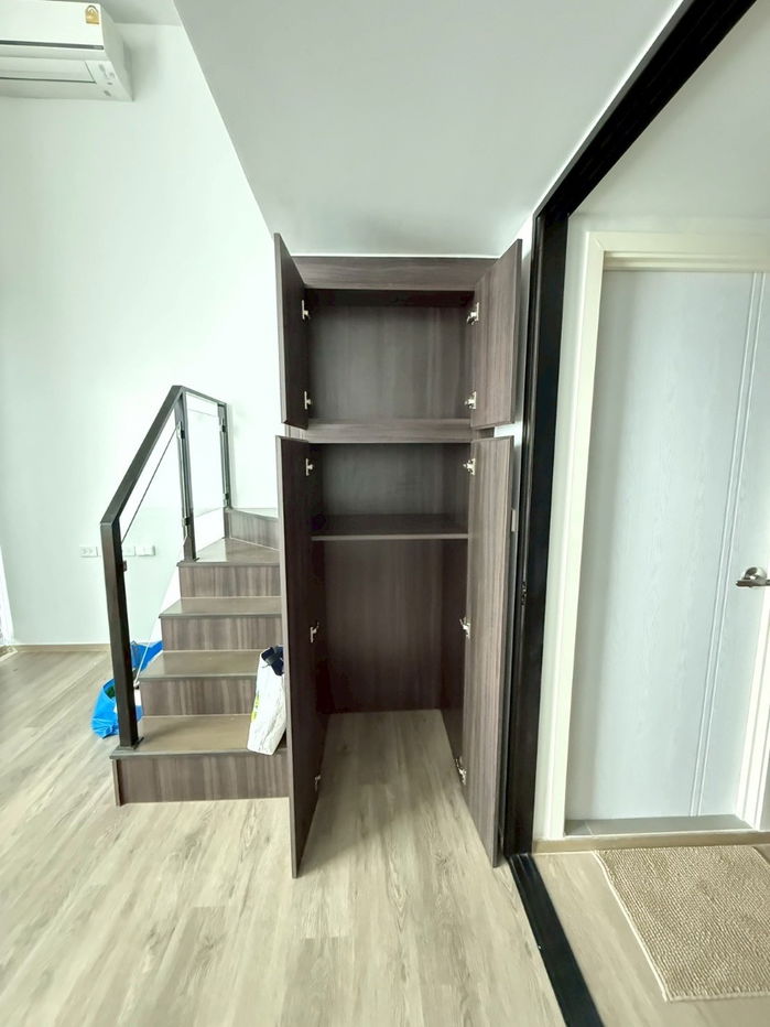picture Condo For Rent | Duplex Room The Best Value In The Project “The Origin Plug & Play Ramintra” 42 Sq.m. Near MRT Ram Inthra Kor Mor 9 - 4/8