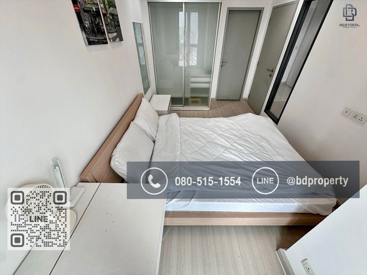รูป Bestdeal ให้เช่า 1 ห้องนอน 31ตรม.ราคา16,000/เดือนเท่านั้น เฟอร์นิเจอร์และเครื่องใช้ไฟฟ้าครบ“IDEO MOBI RAMA 9” ใกล้MRT และ เซ็นทรัลพระราม 9 เพียง 80 ม. - รูปที่ 3/10