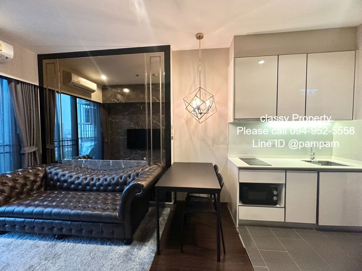 picture *** Condo for rent : C Ekkamai 1 Bedroom  Nice decorated Fully furnished Built-in furniture *** - 2/20