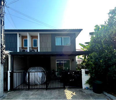 ขายทาวน์โฮม : ขายด่วน มบ.พฤกษา38/2 ไทรน้อย หลังริม