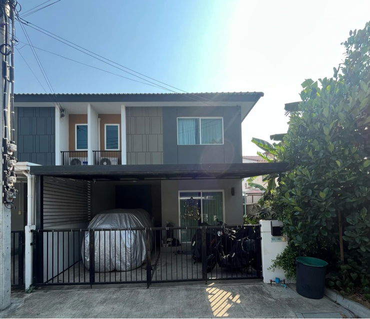 รูป ขายด่วน มบ.พฤกษา38/2 ไทรน้อย หลังริม - รูปที่ 1/7