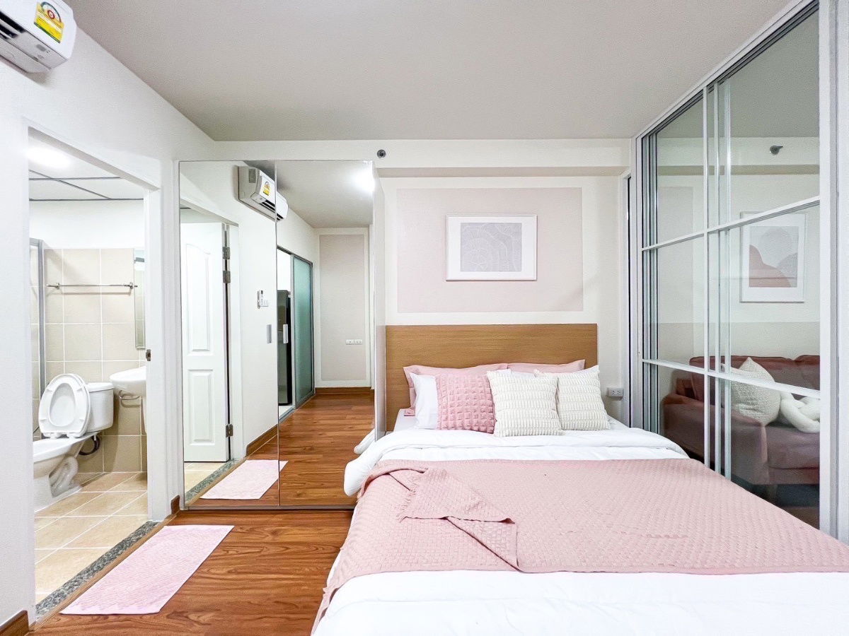 รูป P1114 ให้เช่าคอนโด City Home Rattanathibet (ซิตี้ โฮม รัตนาธิเบศร์) เดินทางสะดวก ใกล้รถไฟฟ้า ห้องสวย ราคาพิเศษ พร้อมเข้าอยู่ - รูปที่ 2/13